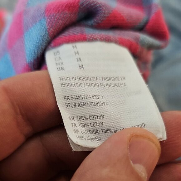 American Eagle Outfitters Distressed Medium Blue Jean Jacket - Picture 10 of 10